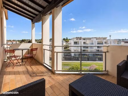 montpellier - 92 m² - dernier étage - terrasse sud - box fermé - possibilité 3 chambres