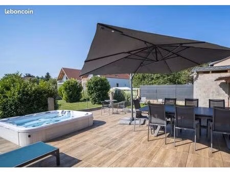 rare à bischoffsheim – 137 m²  terrasse de 75 m²  spa  garage et calme absolu