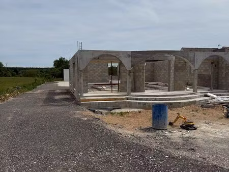 terrain avec maison gros œuvre