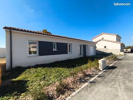maison neuve avec quelques finitions