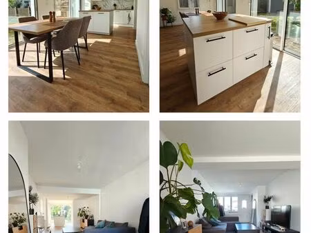 maison 105m² rénovée à neuf - quartier des charmettes  mondeville - 5 pièces  jardin  gara