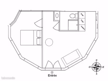 t2 meublé en location