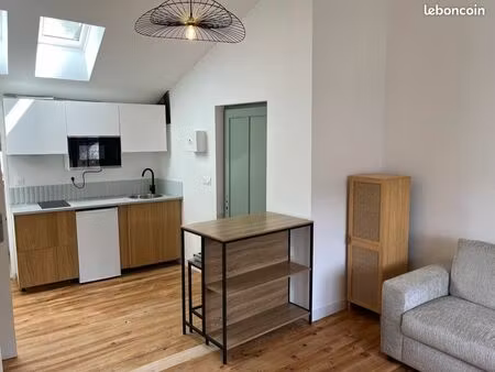 grand studio meublé - 27m2 trech