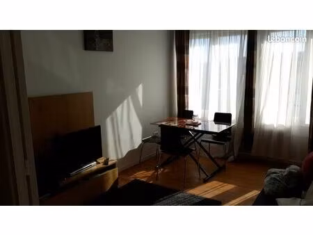 f3 chru lafayette 2 chbrs meublé internet lave linge calme