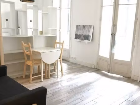 location meublée à partir du 1 er septembre