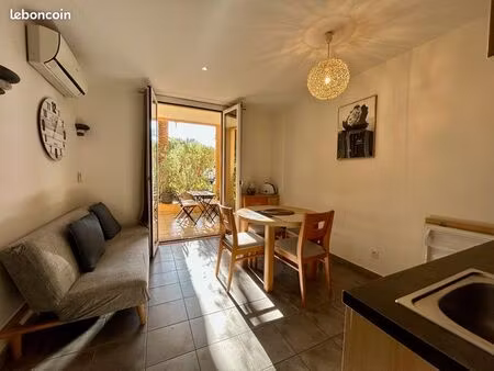location étudiante / mobilité – appartement meublé avec terrasse et piscine