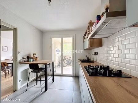 superbe t4 meublé (85 m²) – lumineux  loggia et parking – toulouse roseraie (sans frais d'