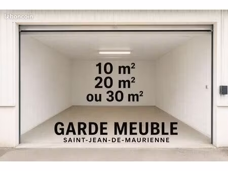 box de stockage garde meuble - saint jean de maurienne