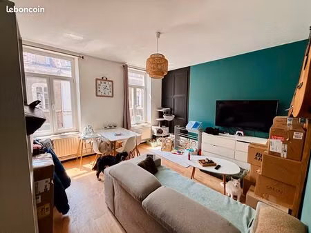 appartement t2 - 38 m² - lumineux à louer – boulogne-sur-mer – disponible immédiatement
