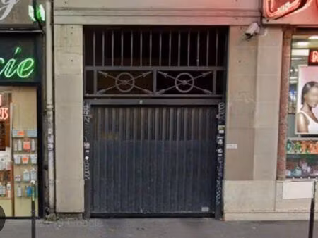 place de parking / boulevard de strasbourg 10ème
