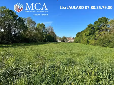 vente terrain 311 m² bouhet (17540)