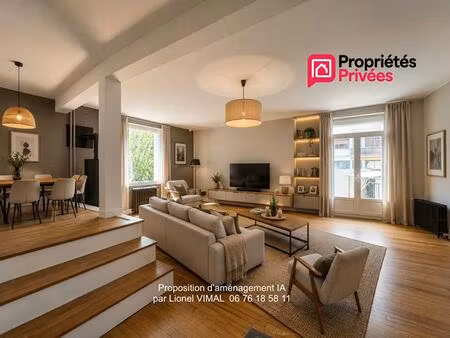 maison t7 ( 5 ch ) 162 m2 avec garage  terrasse et cave