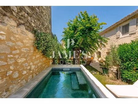 mas de village avec mazet indépendant et piscine - le paradou
