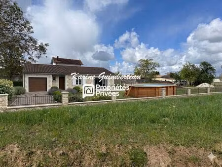 terrain constructible 1077 m2 - lussac