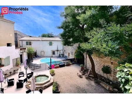 aux portes d'uzès  une authentique bastide du xviiie siècle pensée pour recevoir"