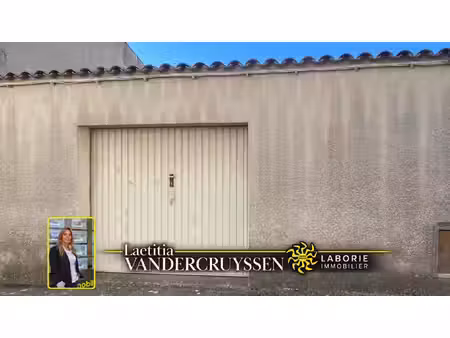 a vendre garage 25 m2 à lézignan-corbières