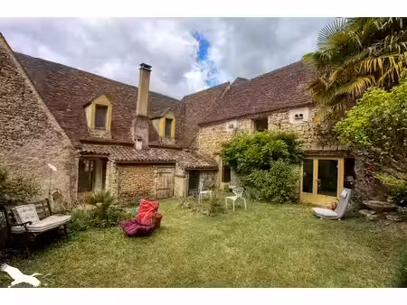 vente maison 10 pièces 238 m² coux et bigaroque-mouzens (24220)