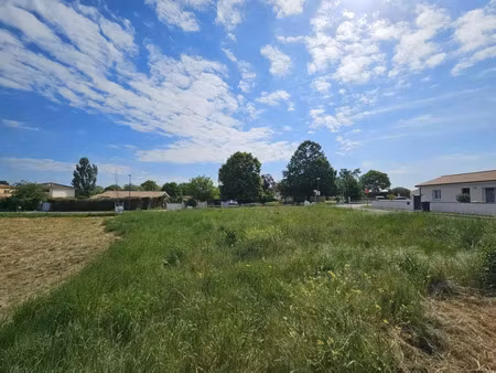 vente terrain à construire 460 m² virelade (33720)
