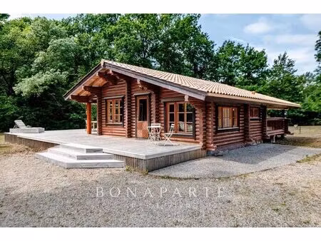 vendays-montalivet - chalet sur plus d'un hectare à 7 minutes des plages océanes