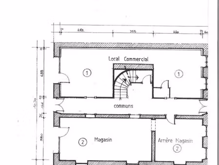 vente commerce 95 m² toulouse (31000)