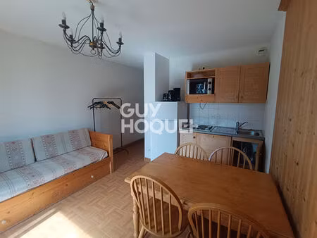 à vendre : appartement t2 meublé à la toussuire