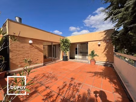 busca - rue saint-luc - t5 de 173 m² - terrasse de 33 m² - garage