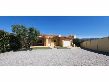 à vendre villa plain-pied 4 faces de 100 m² – un véritable havre de paix à prades