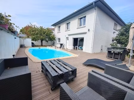 toulouse - l'union - maison familiale de charme t6 de 165 m² avec piscine et garages