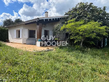appartement de plain pied de 115m² avec garage et terrain 250m²