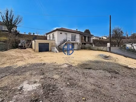 maison rives 4 pièce(s) 82m² + garage + jardin