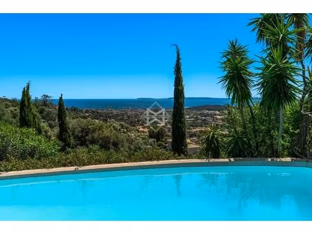 villa avec vue mer panoramique à bormes-les-mimosas
