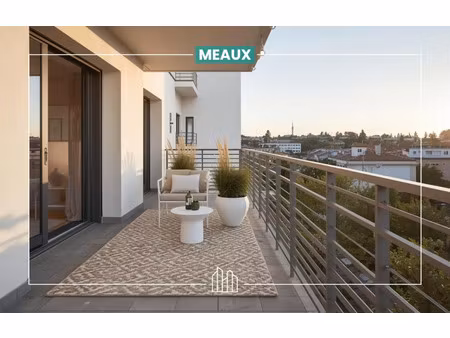 vente appartement neuf 3 pièces 60m2 meaux - 245000 € - surface privée