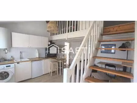 vente appartement t1 bord de mer à saint-nazaire (44600) : à vendre t1 bord de mer / 22m² 