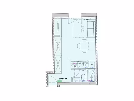 saint-genis-laval centre - t1 - 21 6m2