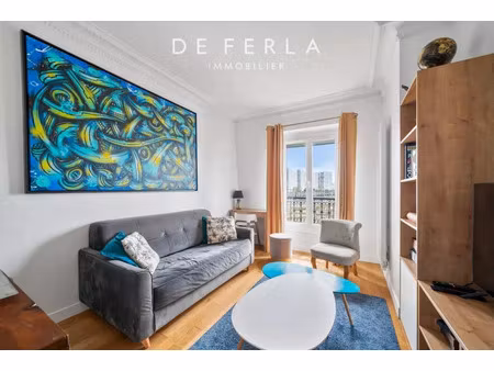 vente appartement 3 pièces 52 m² paris 15 (75015)
