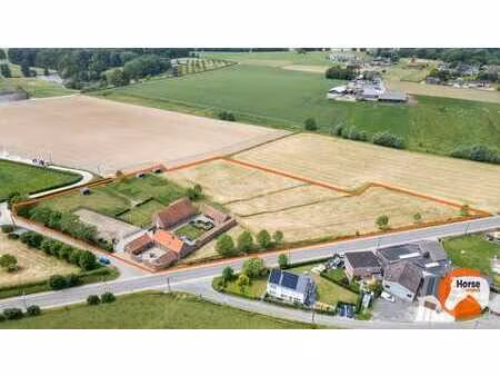 heikruis - karaktervolle hoeve met stallen en piste op 1 7ha