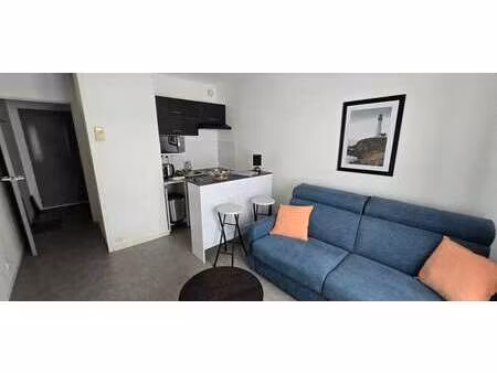 location appartement t1 meublé à saint-brieuc centre ville  charner  ste thérèse (22000) :