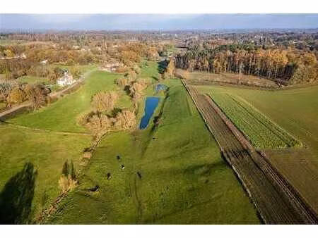 ferme sur +/- 4 hectares avec étangs