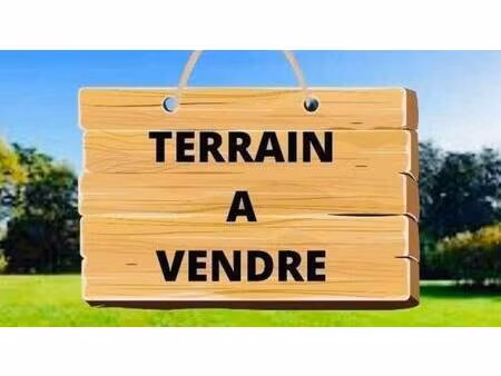 terrain constructible à vendre