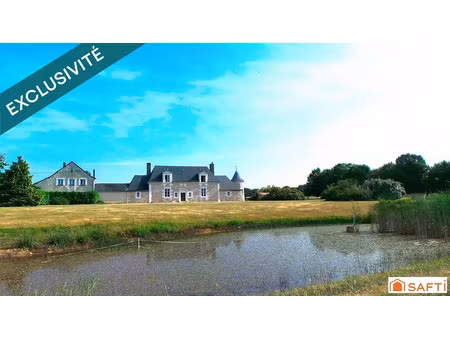 vente manoir 11 pièces 346 m² à neuillé-pont-pierre (37360)  839 000 €