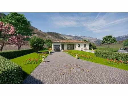 terrain avec maison neuve à vendre