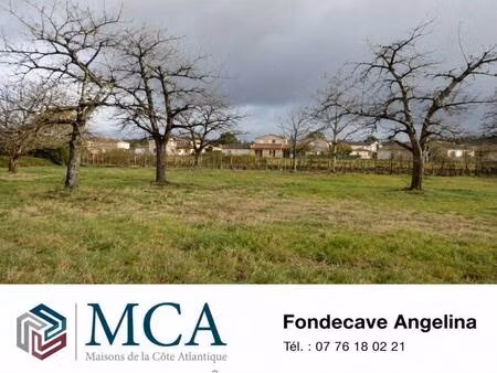 terrain constructible à vendre
