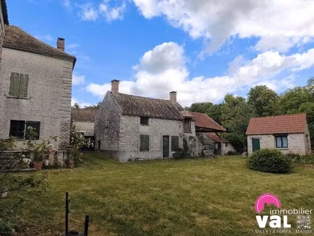 vayres sur essonne - beau potentiel ancien corps de ferme sur 2551 m2 de terrain clos :...