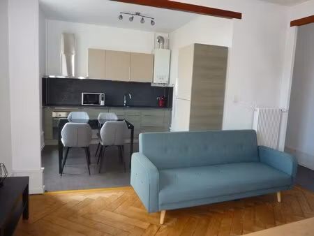 montbeliard centre f3 meublé avec parking privé