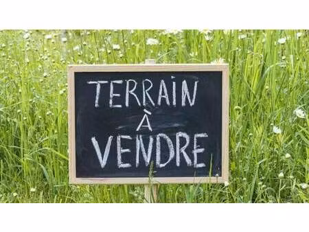 terrain constructible à vendre