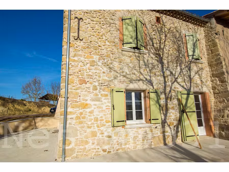 maison rénovée avec jardin