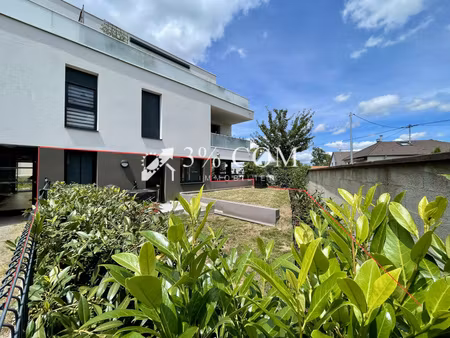 3%.com - exclusivité à behlenheim  f2 de 46m² jardin garage parking