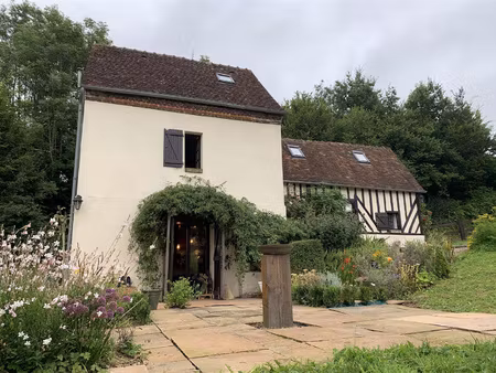 maison de charme en colombage au coeur de la campagne vallon