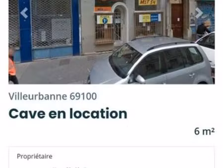 cave 6m2 espace de stockage