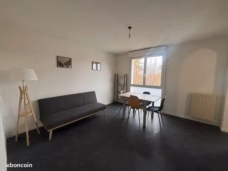 appartement de type f2 meublé chauffage inclus